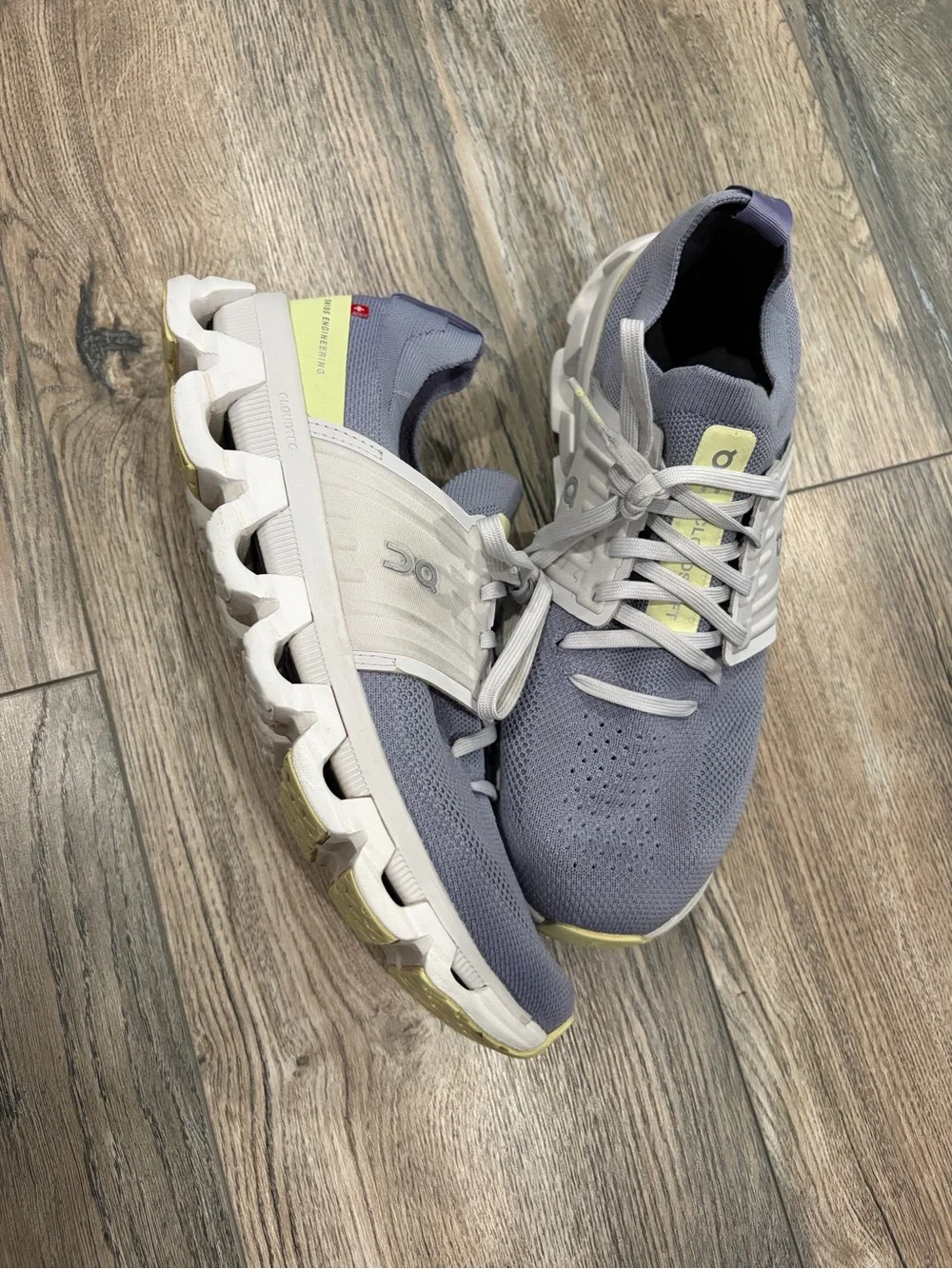 On Running Women's Sneakers in Light Lavender and White